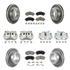 Transit Auto KCG-101136C Disc Brake Kit for 2007-2018 Freightliner Sprinter 3500, Mercedes-Benz Sprinter 3500XD, Mercedes-Benz Sprinter 3500 & more - Front and Rear product image