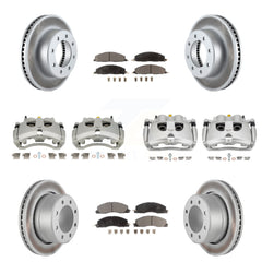 Transit Auto KCG-101136P Disc Brake Kit for 2009-2018 Ram 2500, Ram 3500, Dodge Ram 2500 & more - Front and Rear product image