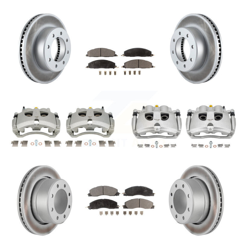Transit Auto KCG-101136P Disc Brake Kit for 2009-2018 Ram 2500, Ram 3500, Dodge Ram 2500 & more - Front and Rear product image