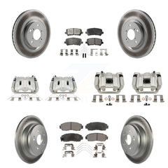 Transit Auto KCG-101137P Disc Brake Kit for 2011-2014 Honda Odyssey - Front and Rear product image