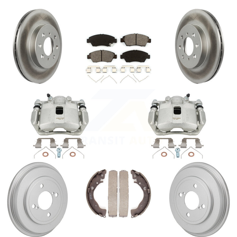 Transit Auto KCG-101137S Disc Brake Kit for 2013 Honda Fit - Front and Rear product image
