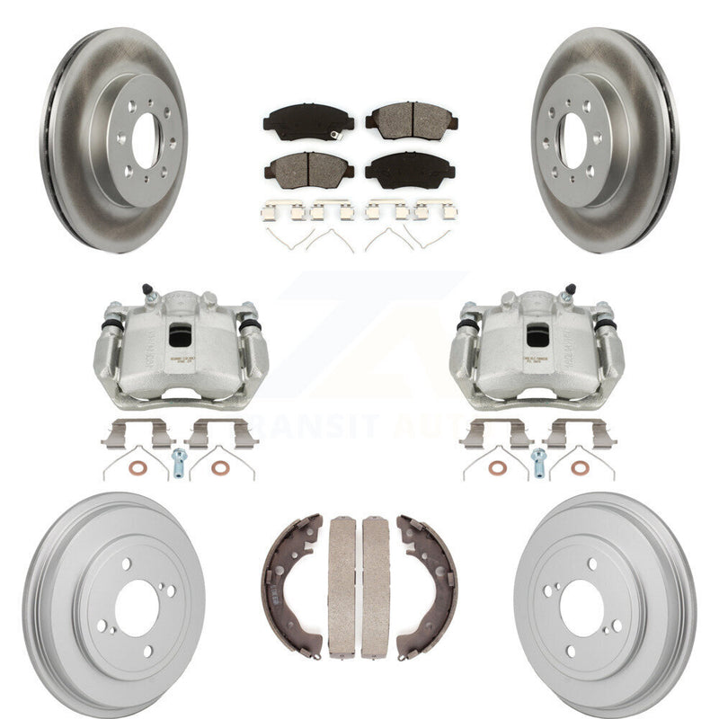 Transit Auto KCG-101137S Disc Brake Kit for 2013 Honda Fit - Front and Rear product image