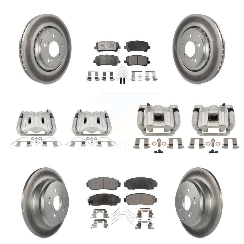 Transit Auto KCG-101138P Disc Brake Kit for 2015-2017 Honda Odyssey - Front and Rear product image