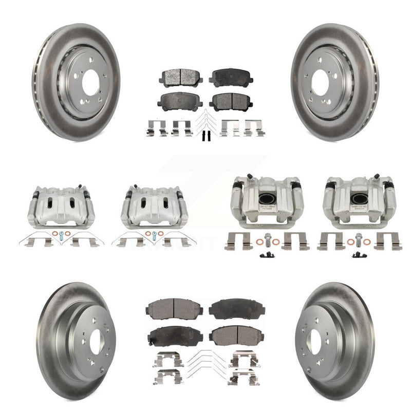 Transit Auto KCG-101138P Disc Brake Kit for 2015-2017 Honda Odyssey - Front and Rear product image