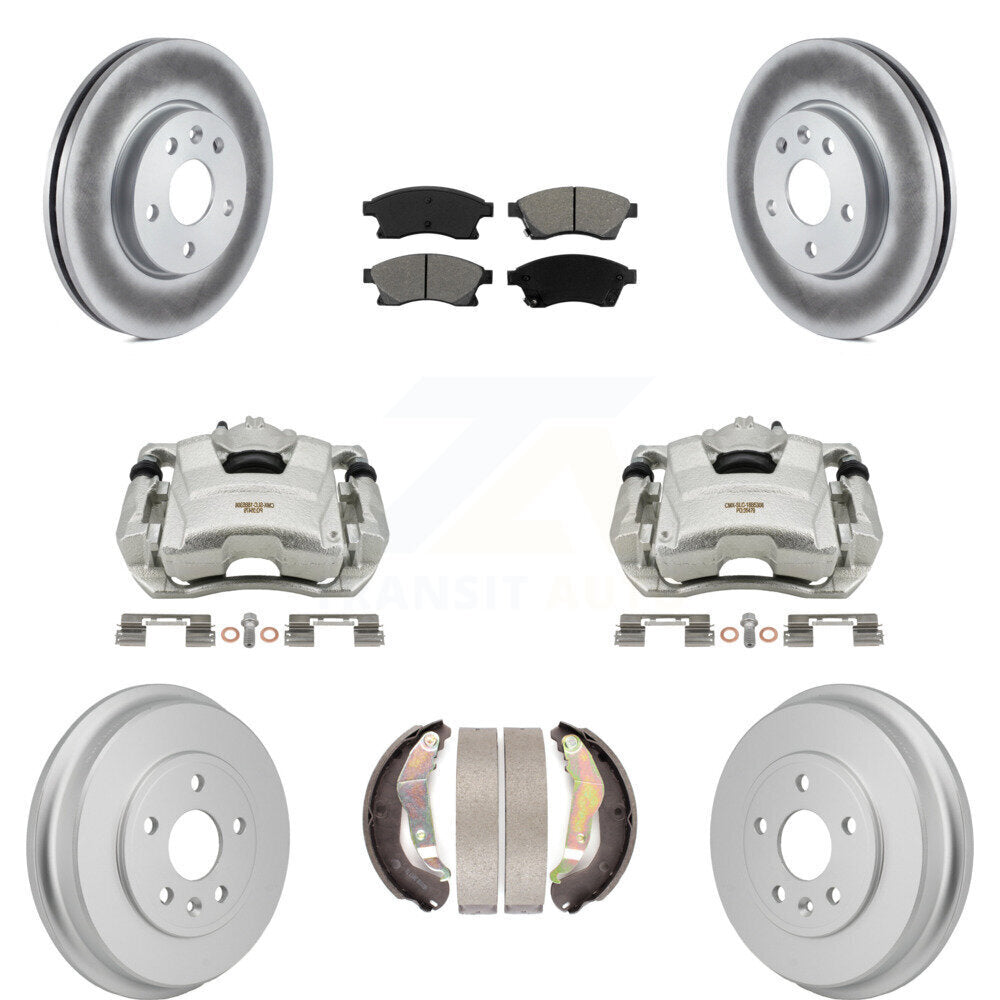 Transit Auto KCG-101138S Disc Brake Kit for 2012-2017 Chevrolet Sonic - Front and Rear product image
