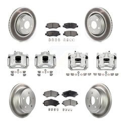 Transit Auto KCG-101138T Disc Brake Kit for 2013-2016 Jeep Wrangler - Front and Rear product image