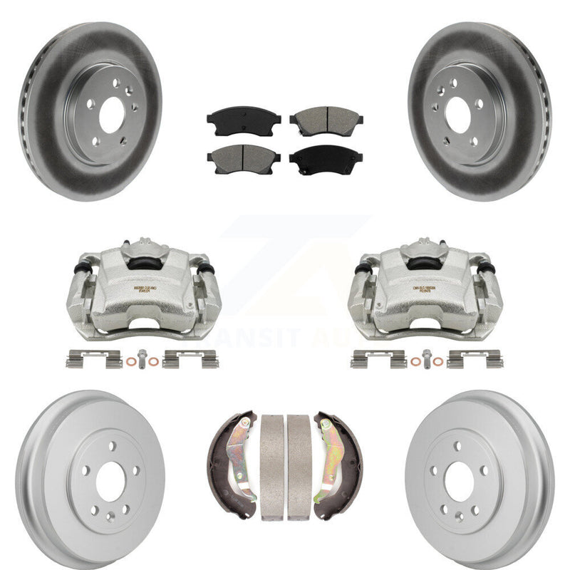 Transit Auto KCG-101139S Disc Brake Kit for 2013-2014 Chevrolet Sonic - Front and Rear product image