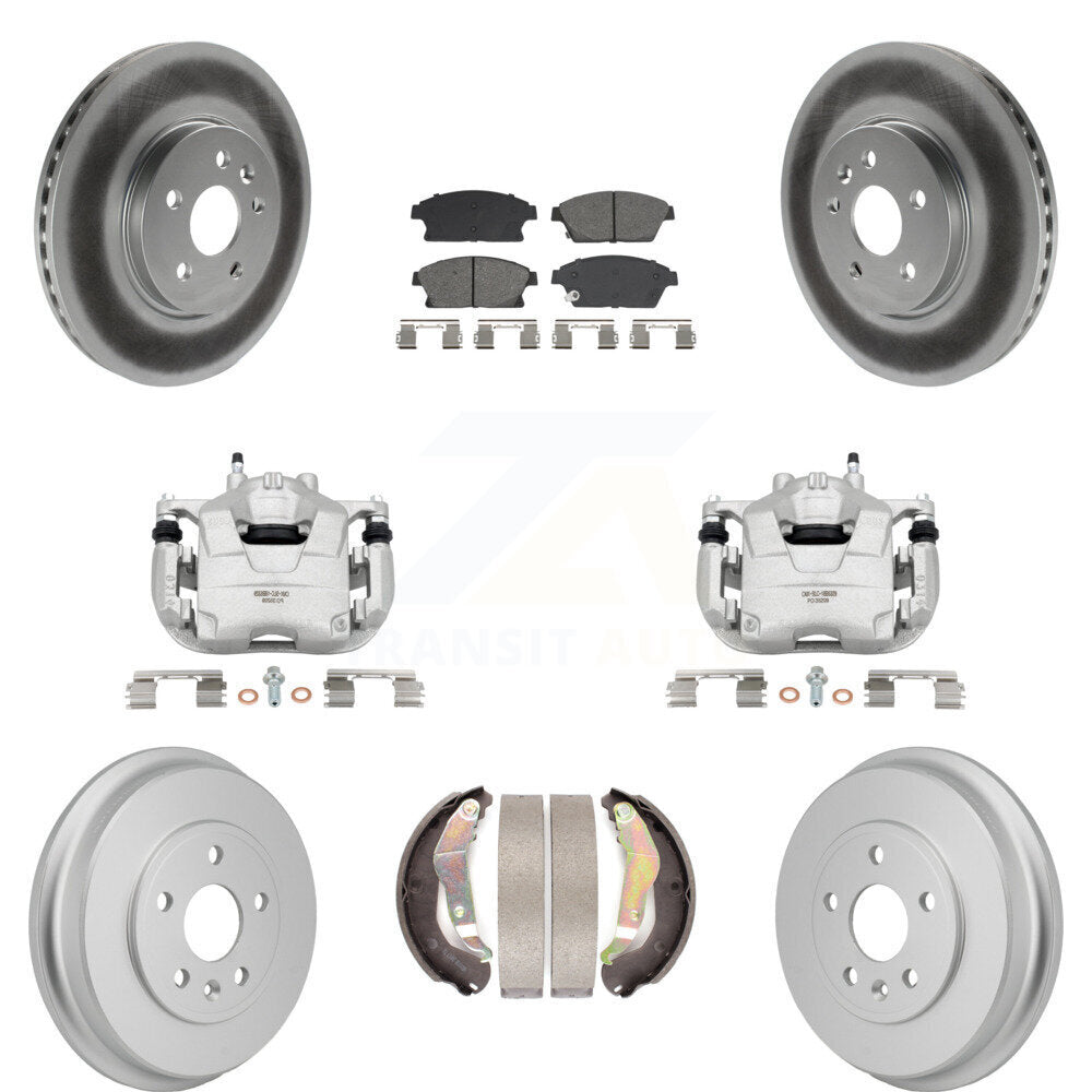 Transit Auto KCG-101140S Disc Brake Kit for 2013-2017 Chevrolet Trax - Front and Rear product image