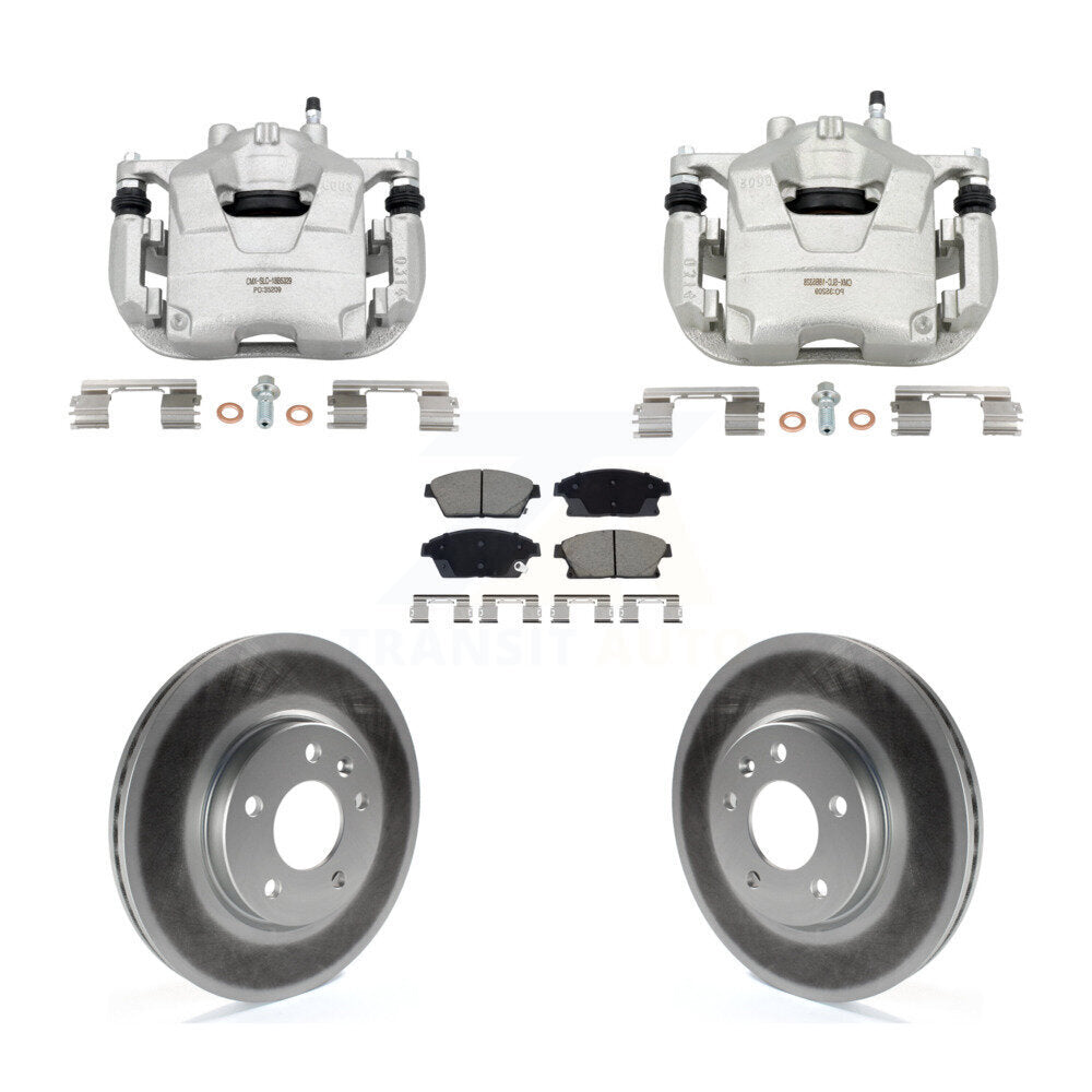 Transit Auto KCG-101142C Disc Brake Kit for 2011-2017 Chevrolet Cruze, Buick Verano, Chevrolet Orlando & more - Front product image