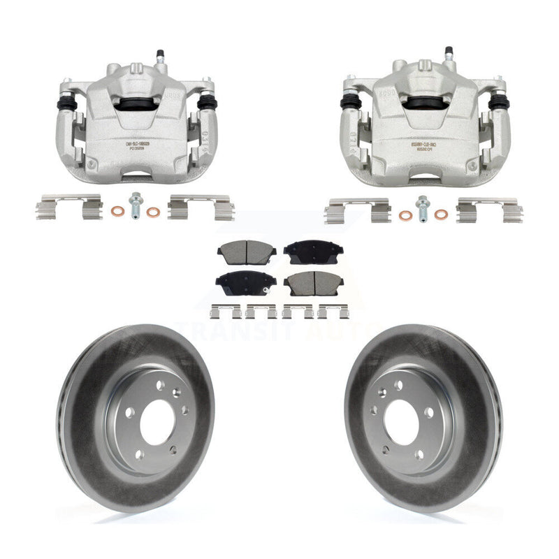 Transit Auto KCG-101142C Disc Brake Kit for 2011-2017 Chevrolet Cruze, Buick Verano, Chevrolet Orlando & more - Front product image