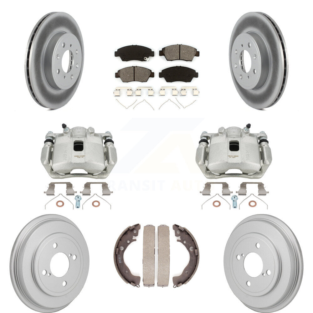 Transit Auto KCG-101143S Disc Brake Kit for 2015-2020 Honda Fit - Front and Rear product image