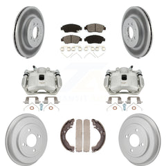 Transit Auto KCG-101143S Disc Brake Kit for 2015-2020 Honda Fit - Front and Rear product image