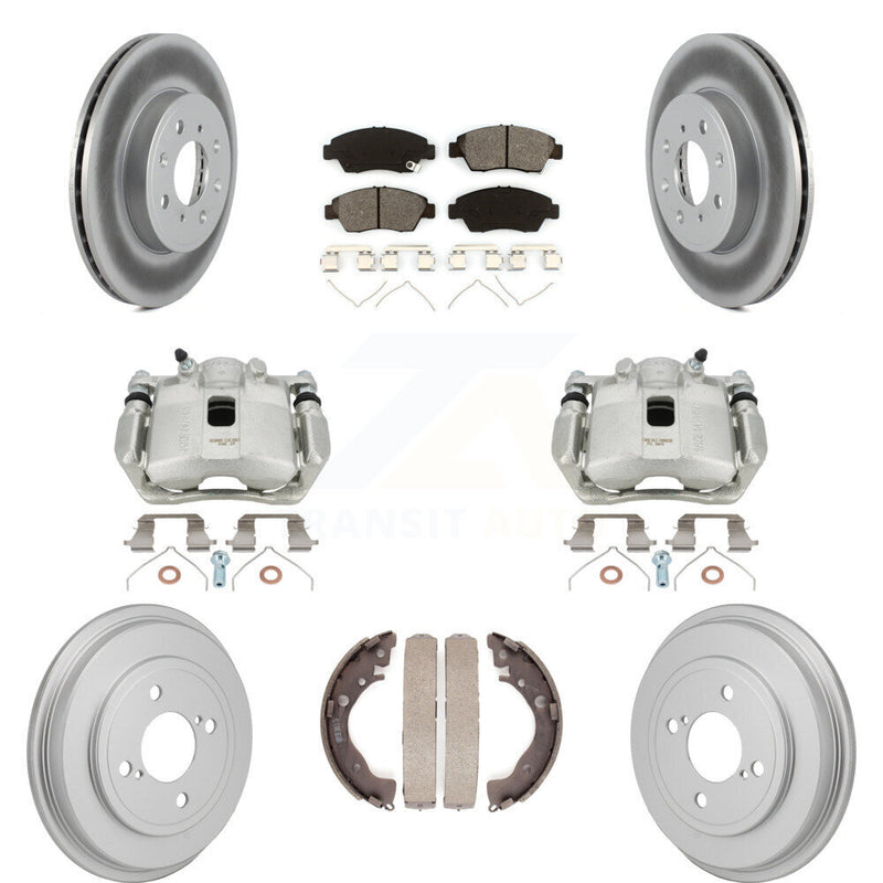 Transit Auto KCG-101143S Disc Brake Kit for 2015-2020 Honda Fit - Front and Rear product image