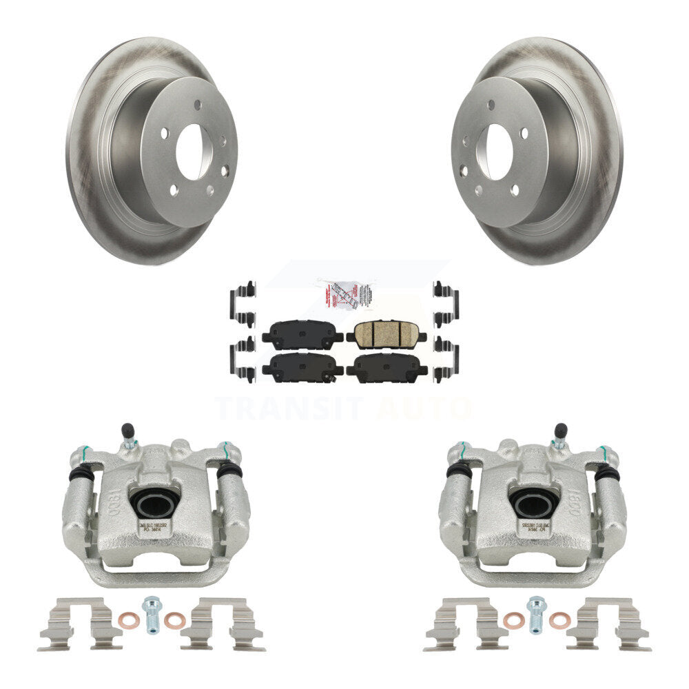 Transit Auto KCG-101145N Disc Brake Kit for 2007-2019 Nissan Juke, Nissan Sentra - Rear product image