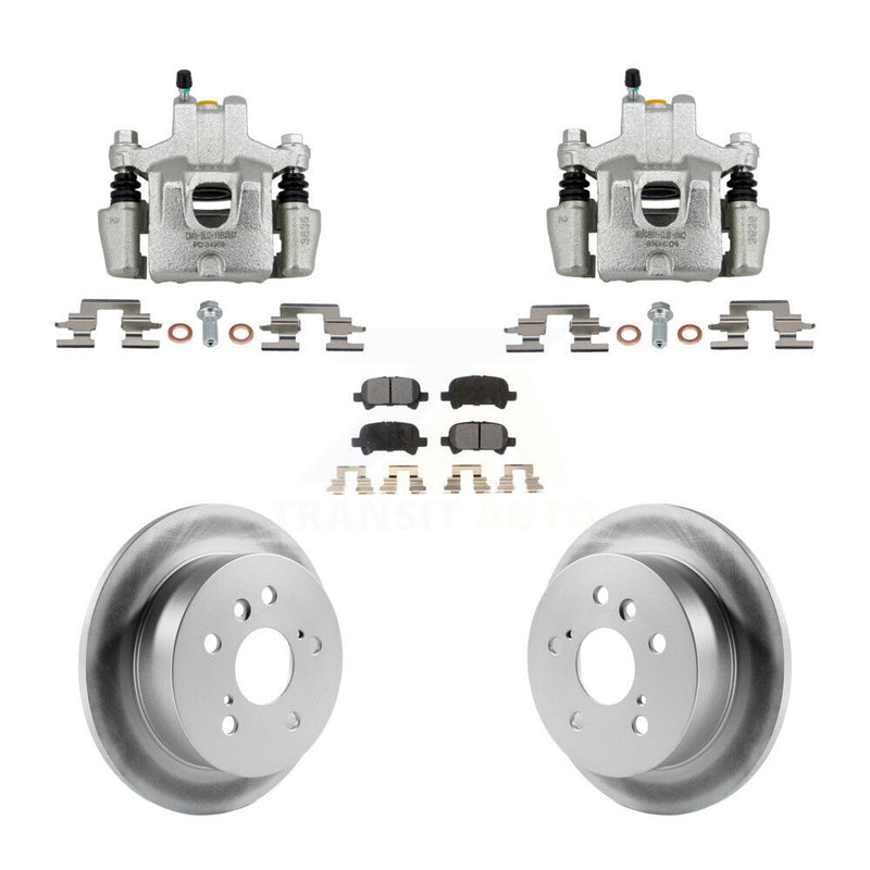 Transit Auto KCG-101145P Disc Brake Kit for 2002-2008 Toyota Avalon, Toyota Solara, Toyota Camry - Rear product image