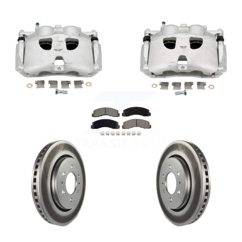 Transit Auto KCG-101146C Disc Brake Kit for 2018-2021 Lincoln Navigator, Ford Expedition - Front product image