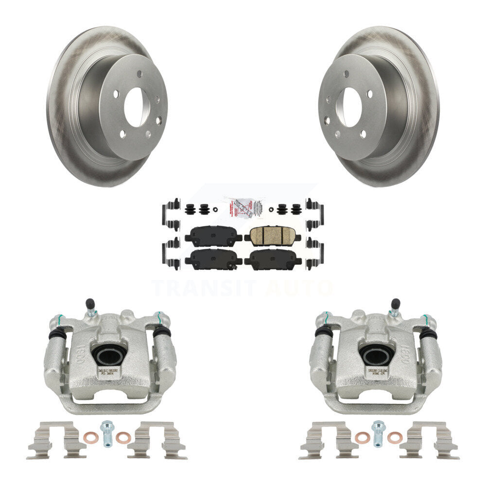 Transit Auto KCG-101146N Disc Brake Kit for 2007-2019 Nissan Juke, Nissan Sentra - Rear product image