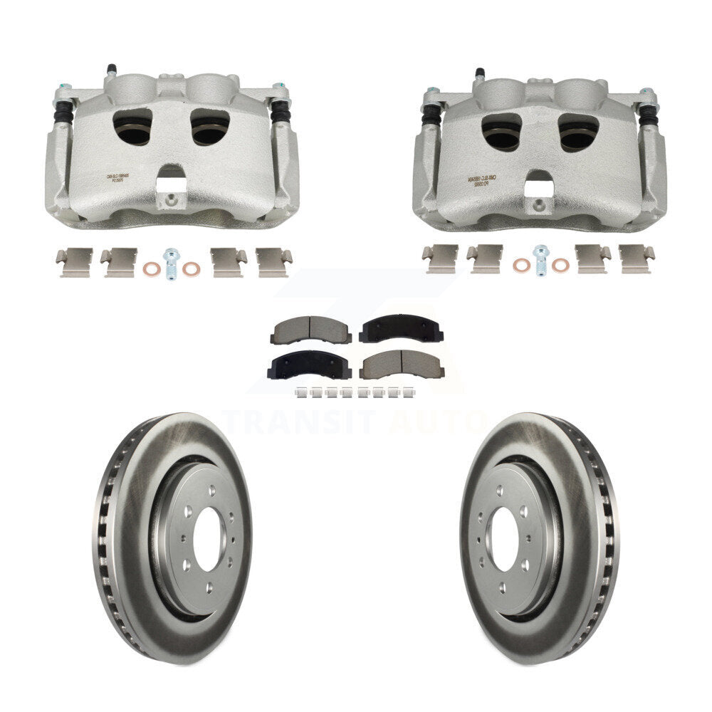 Transit Auto KCG-101147C Disc Brake Kit for 2018-2020 Ford F-150 - Front product image