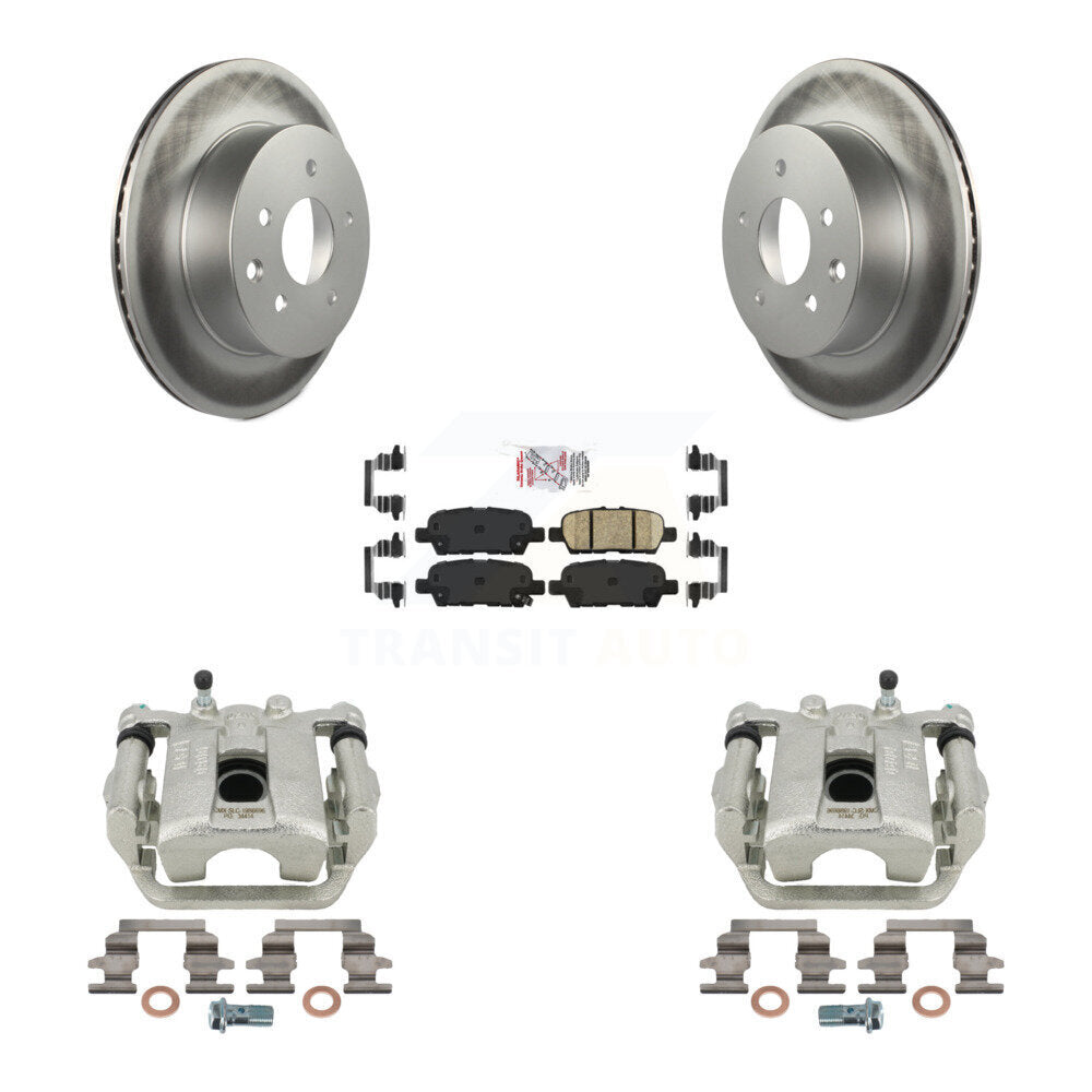 Transit Auto KCG-101147N Disc Brake Kit for 2011-2023 Nissan LEAF, Nissan Rogue Sport, Nissan Rogue & more - Rear product image