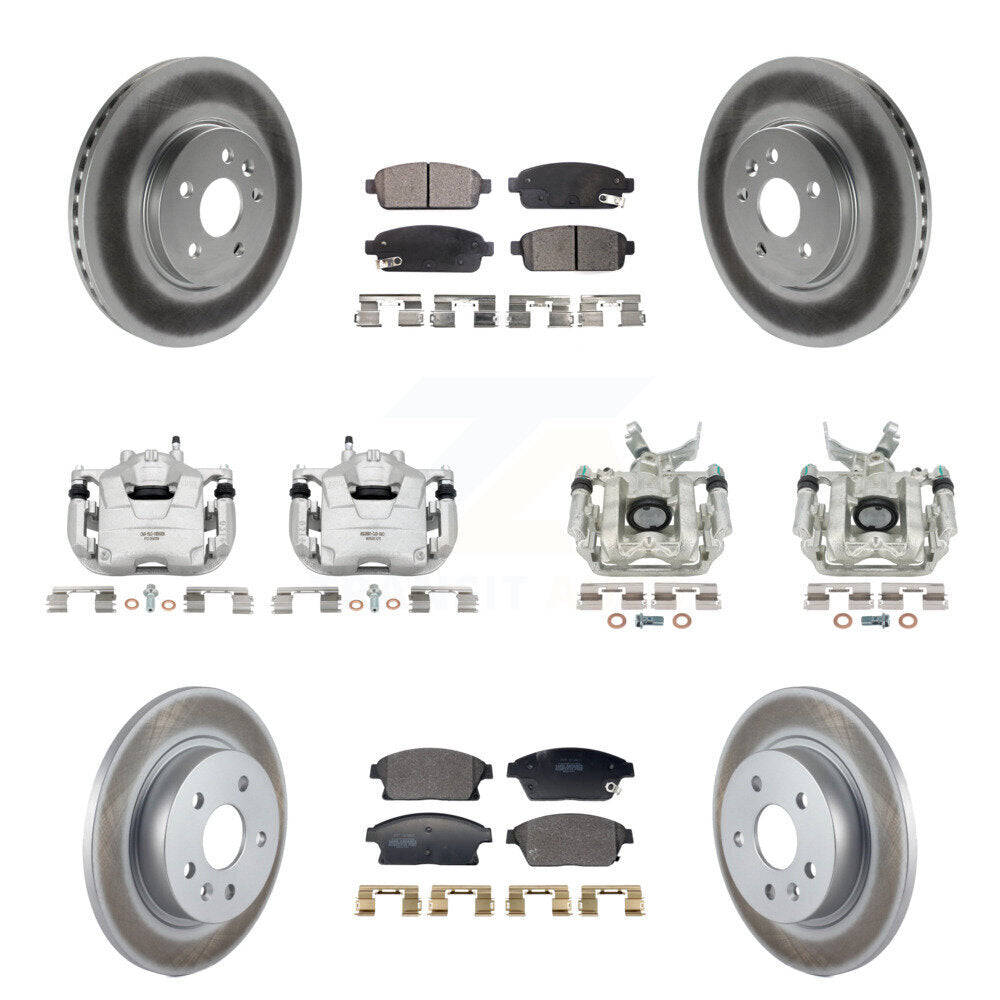 Transit Auto KCG-101147P Disc Brake Kit for 2013-2017 Buick Encore, Chevrolet Trax - Front and Rear product image