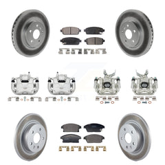 Transit Auto KCG-101147P Disc Brake Kit for 2013-2017 Buick Encore, Chevrolet Trax - Front and Rear product image