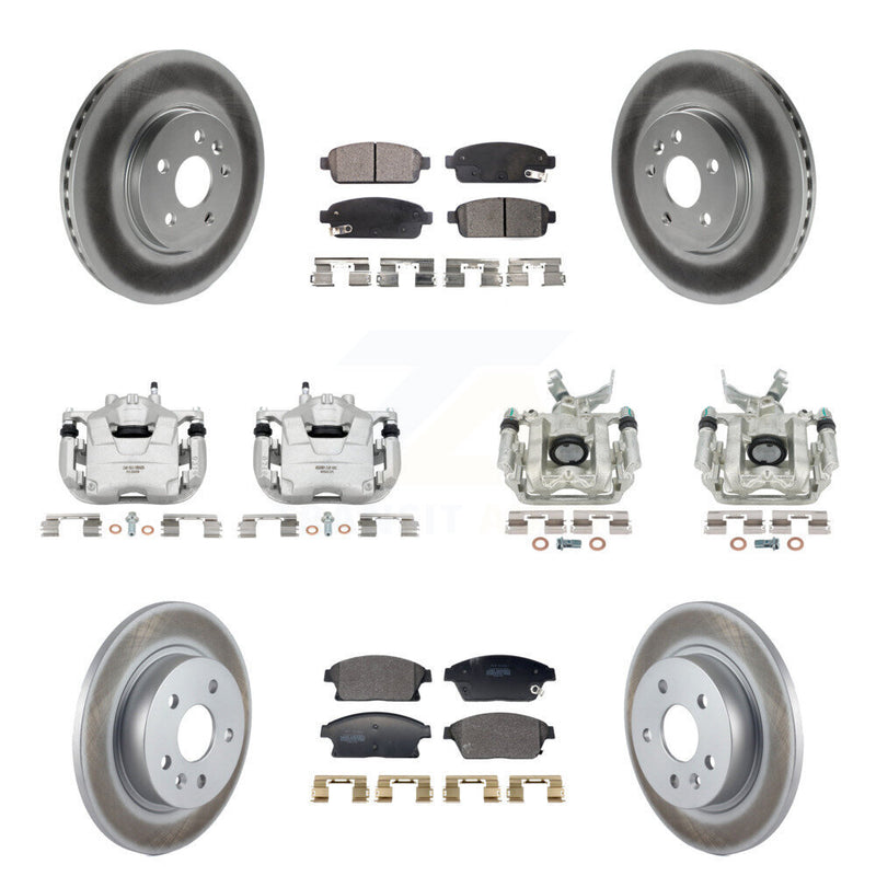 Transit Auto KCG-101147P Disc Brake Kit for 2013-2017 Buick Encore, Chevrolet Trax - Front and Rear product image