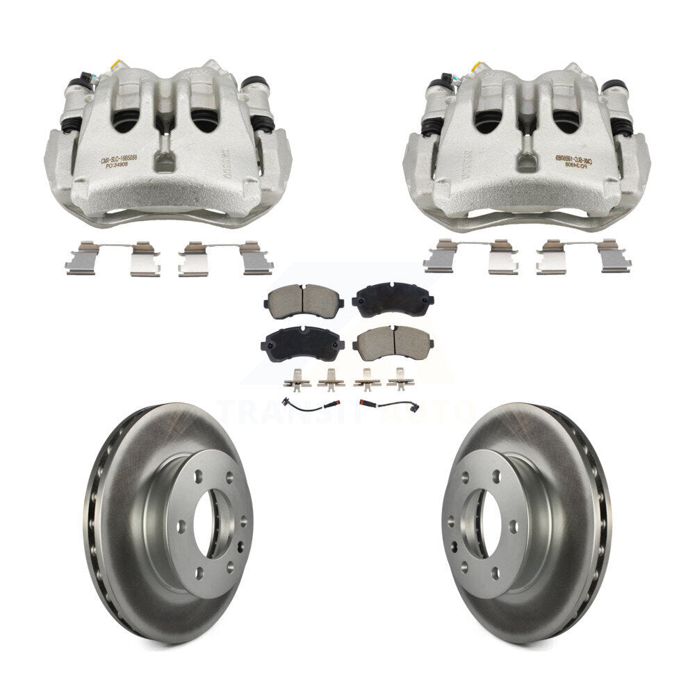 Transit Auto KCG-101148C Disc Brake Kit for 2007-2018 Mercedes-Benz Sprinter 3500XD, Mercedes-Benz Sprinter 3500, Dodge Sprinter 3500 & more - Front product image