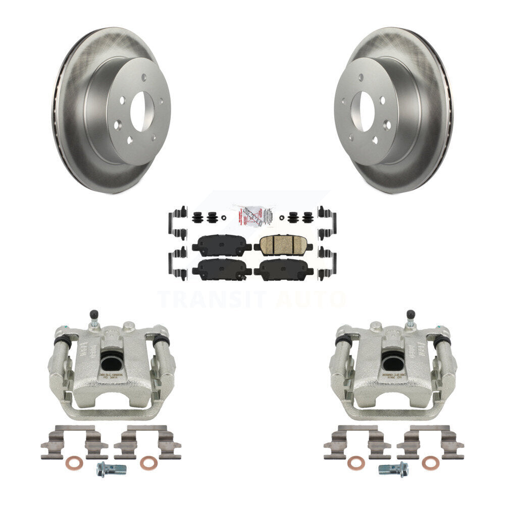 Transit Auto KCG-101148N Disc Brake Kit for 2011-2023 Nissan LEAF, Nissan Rogue Sport, Nissan Rogue & more - Rear product image