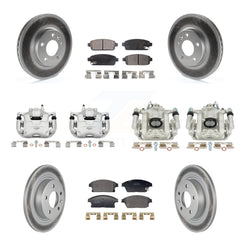 Transit Auto KCG-101148P Disc Brake Kit for 2011-2015 Chevrolet Cruze, Chevrolet Orlando, Chevrolet Volt - Front and Rear product image
