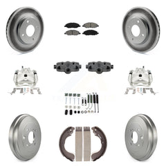 Transit Auto KCG-101148S Disc Brake Kit for 2008 Nissan Versa - Front and Rear product image