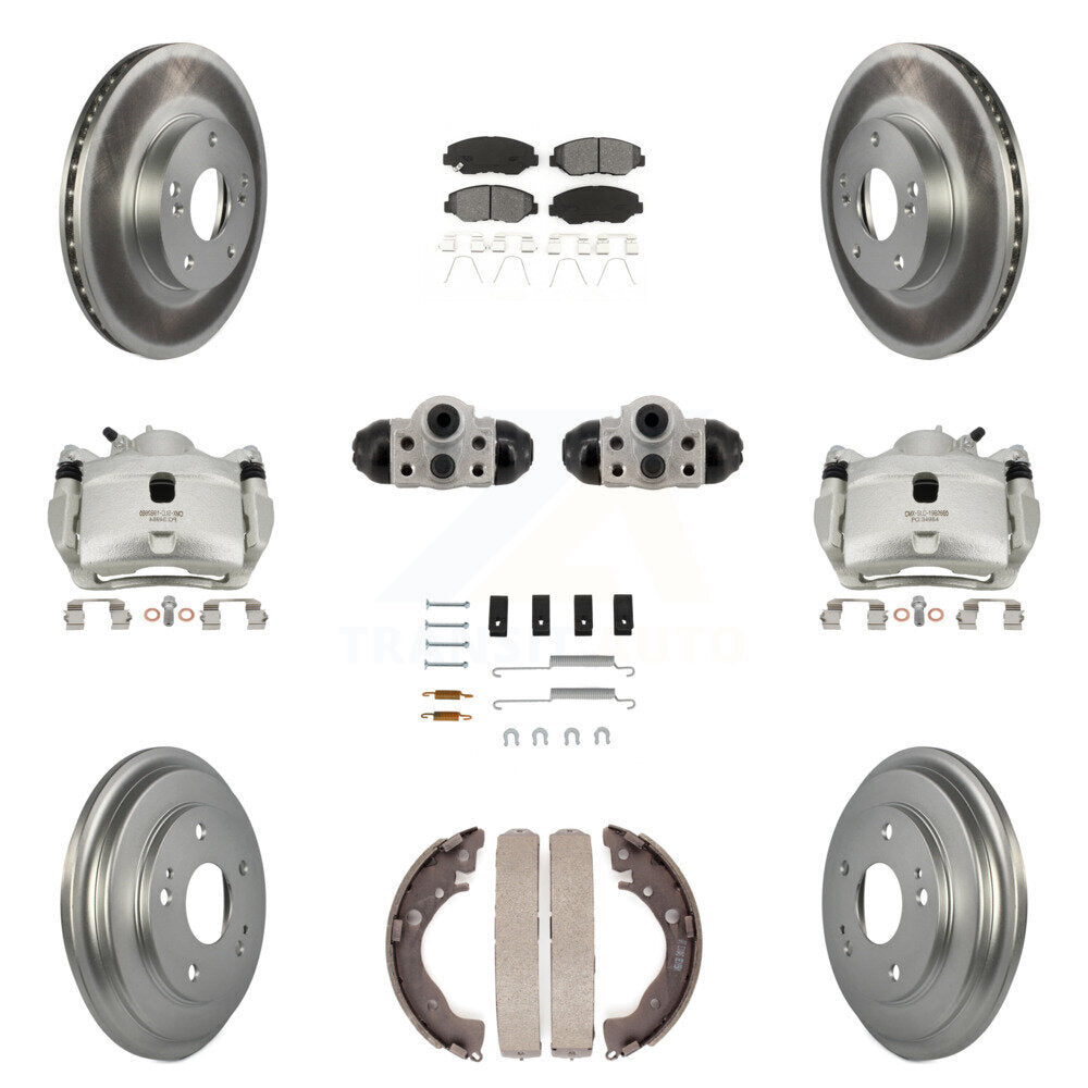 Transit Auto KCG-101149S Disc Brake Kit for 2014-2015 Honda Civic - Front and Rear product image
