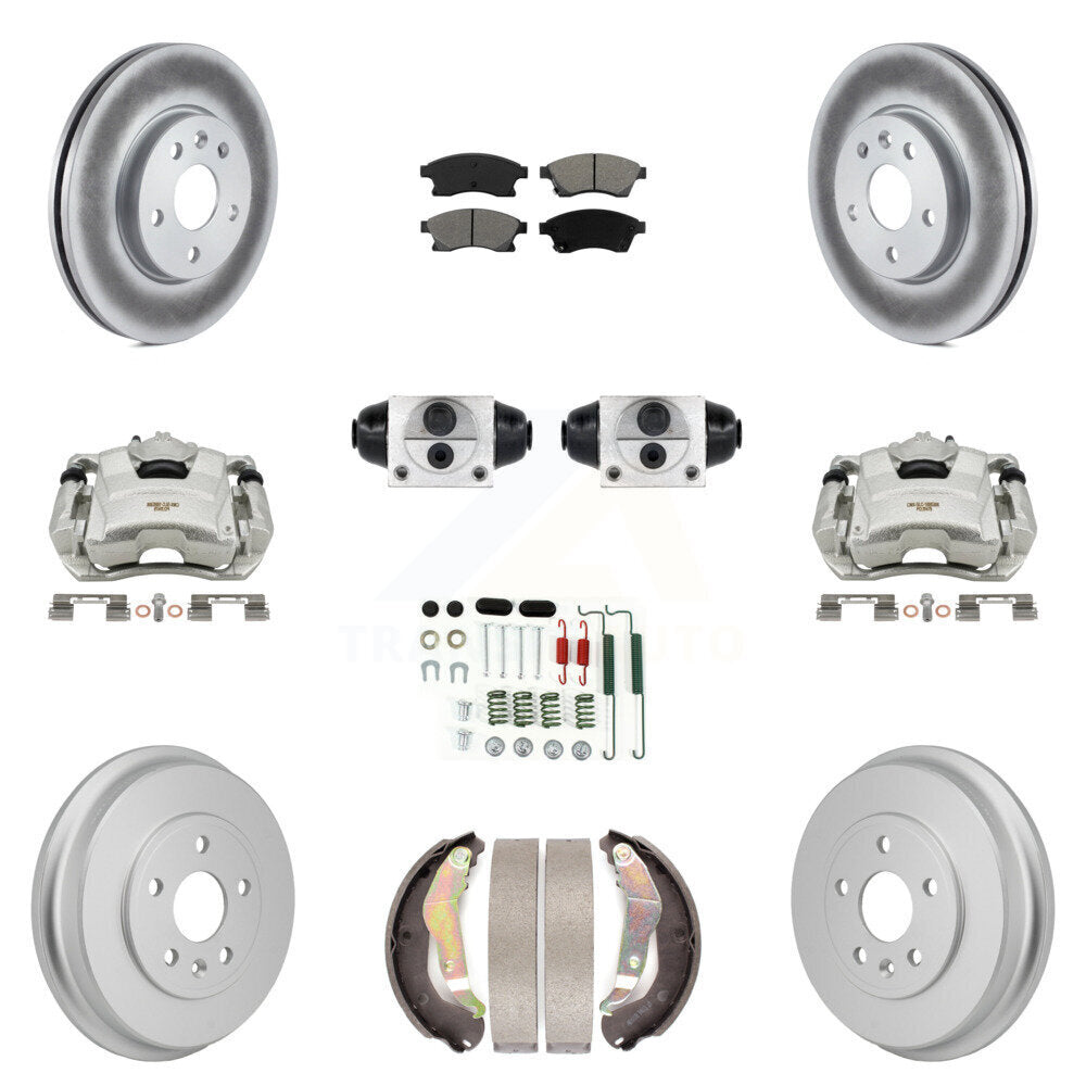 Transit Auto KCG-101150S Disc Brake Kit for 2012-2017 Chevrolet Sonic - Front and Rear product image