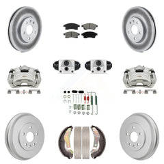 Transit Auto KCG-101150S Disc Brake Kit for 2012-2017 Chevrolet Sonic - Front and Rear product image