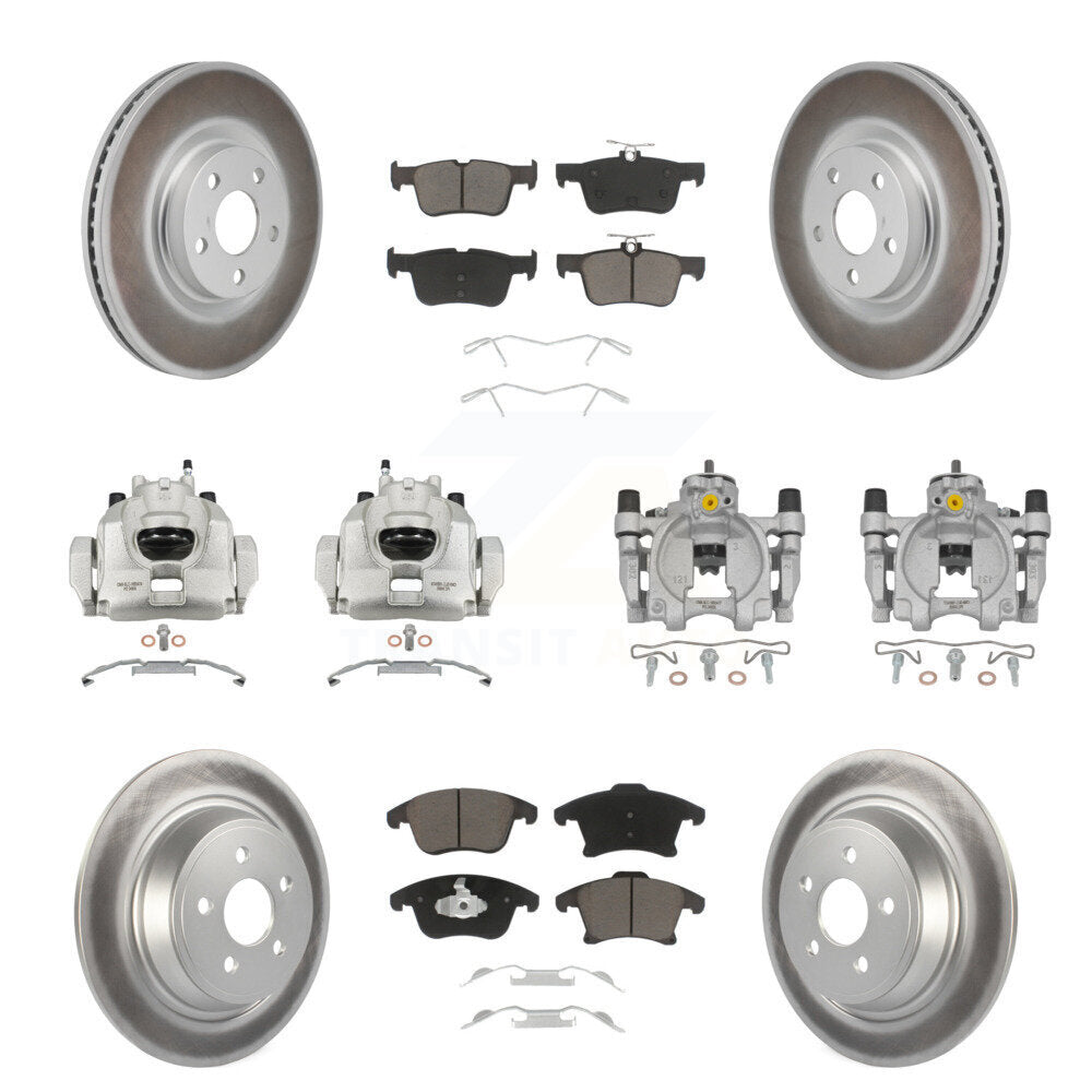Transit Auto KCG-101151C Disc Brake Kit for 2017-2020 Lincoln MKZ - Front and Rear product image