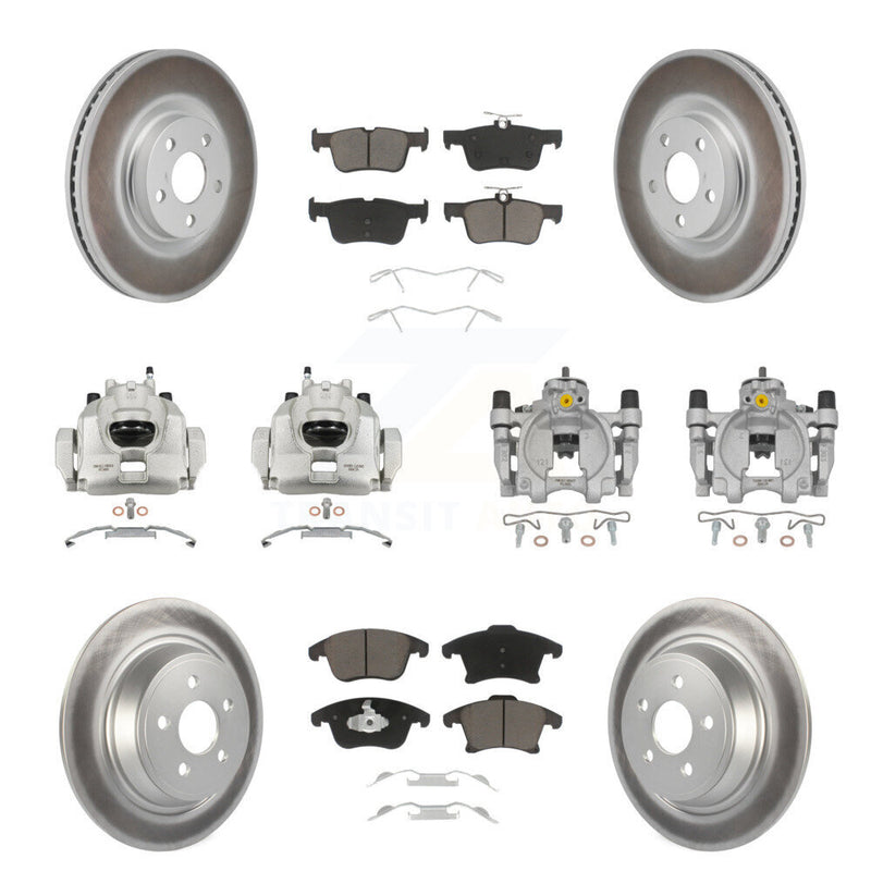 Transit Auto KCG-101151C Disc Brake Kit for 2017-2020 Lincoln MKZ - Front and Rear product image