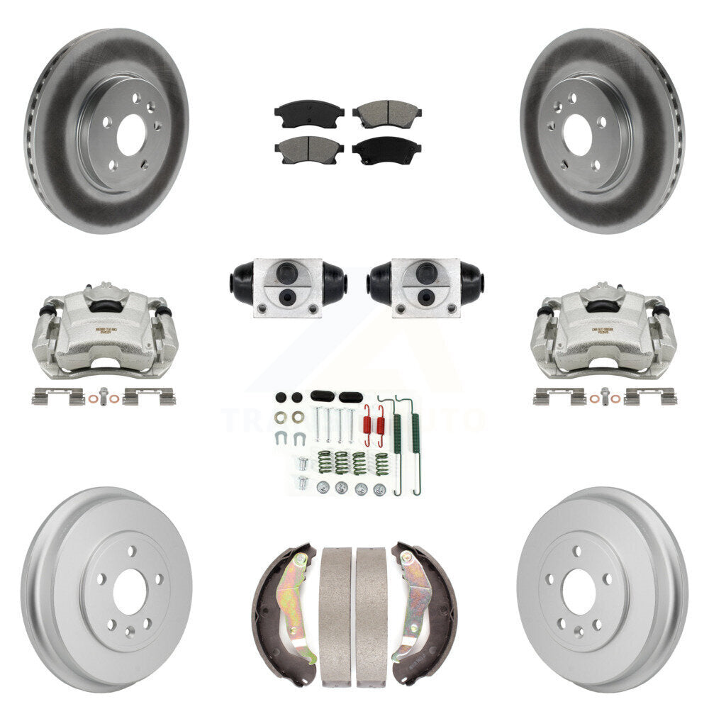 Transit Auto KCG-101151S Disc Brake Kit for 2013-2014 Chevrolet Sonic - Front and Rear product image