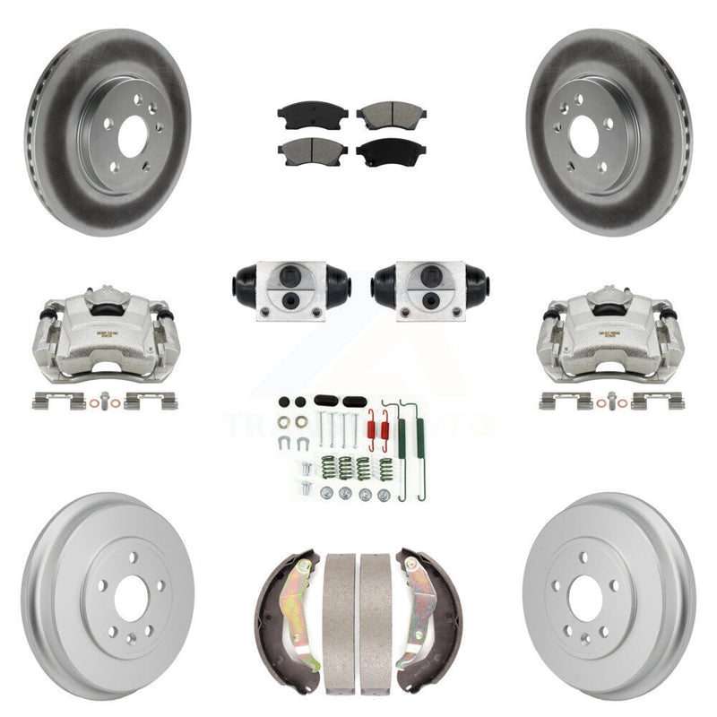Transit Auto KCG-101151S Disc Brake Kit for 2013-2014 Chevrolet Sonic - Front and Rear product image