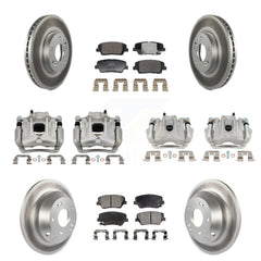 Transit Auto KCG-101151T Disc Brake Kit for 2010-2013 Kia Sorento, Hyundai Santa Fe - Front and Rear product image