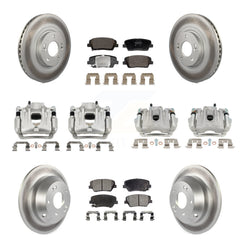 Transit Auto KCG-101152P Disc Brake Kit for 2013-2016 Hyundai Santa Fe Sport - Front and Rear product image