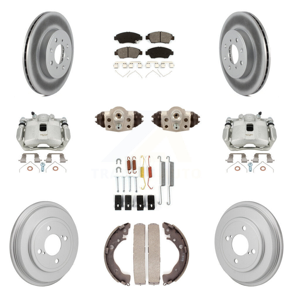 Transit Auto KCG-101152S Disc Brake Kit for 2015-2019 Honda Fit - Front and Rear product image