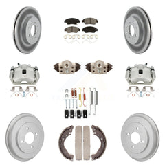 Transit Auto KCG-101152S Disc Brake Kit for 2015-2019 Honda Fit - Front and Rear product image