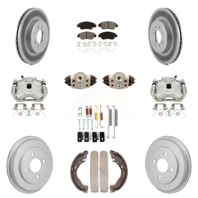 Transit Auto KCG-101152S Disc Brake Kit for 2015-2019 Honda Fit - Front and Rear product image