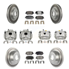 Transit Auto KCG-101152T Disc Brake Kit for 2010-2013 Kia Sorento, Hyundai Santa Fe - Front and Rear product image