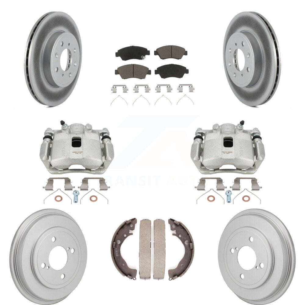 Transit Auto KCG-101153C Disc Brake Kit for 2015-2020 Honda Fit - Front and Rear product image
