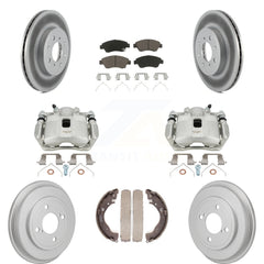 Transit Auto KCG-101153C Disc Brake Kit for 2015-2020 Honda Fit - Front and Rear product image