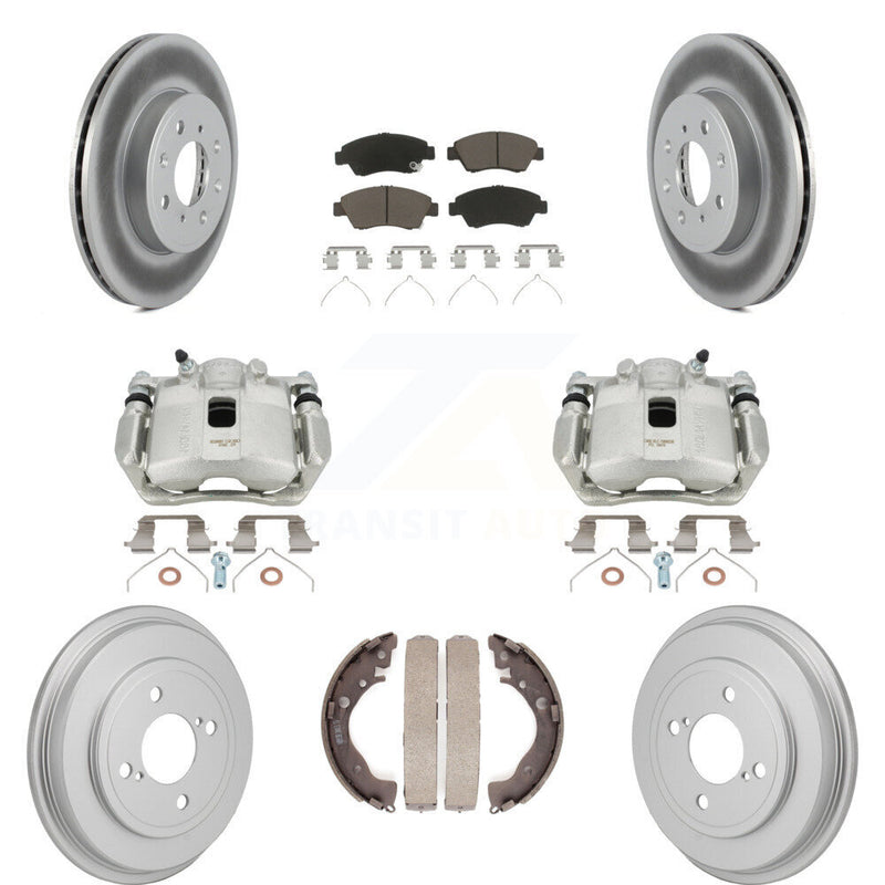 Transit Auto KCG-101153C Disc Brake Kit for 2015-2020 Honda Fit - Front and Rear product image