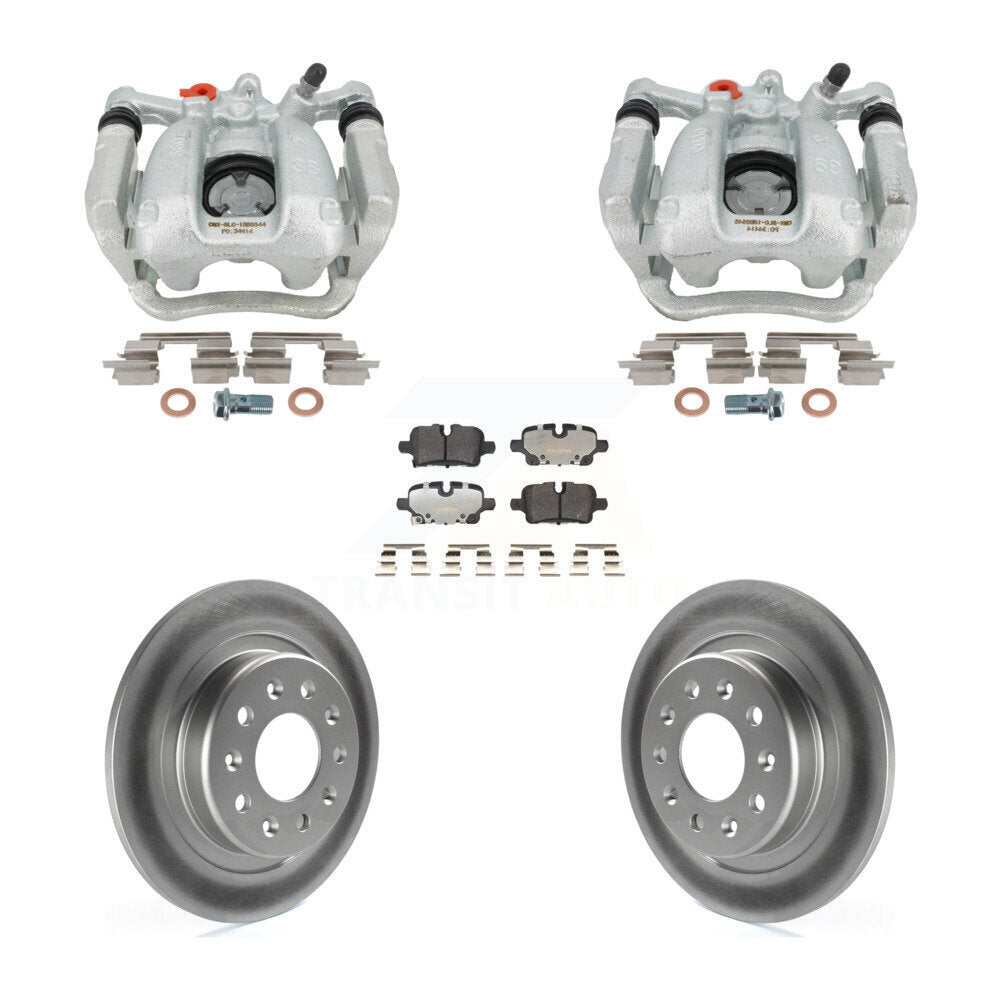 Transit Auto KCG-101153P Disc Brake Kit for 2020-2022 Chevrolet Equinox, GMC Terrain, Chevrolet Malibu - Rear product image