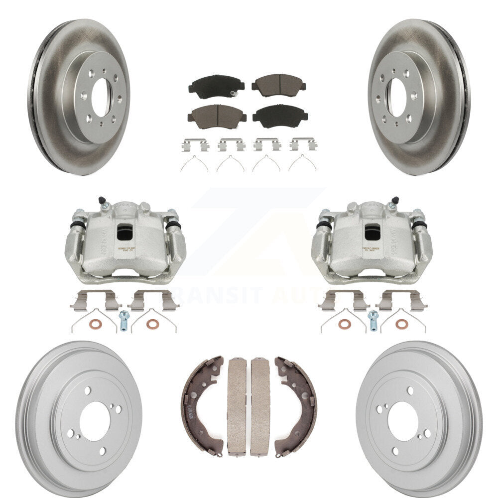 Transit Auto KCG-101154C Disc Brake Kit for 2013 Honda Fit - Front and Rear product image