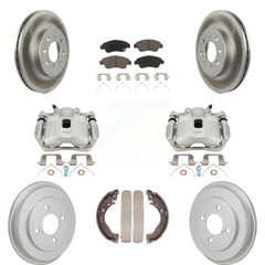 Transit Auto KCG-101154C Disc Brake Kit for 2013 Honda Fit - Front and Rear product image