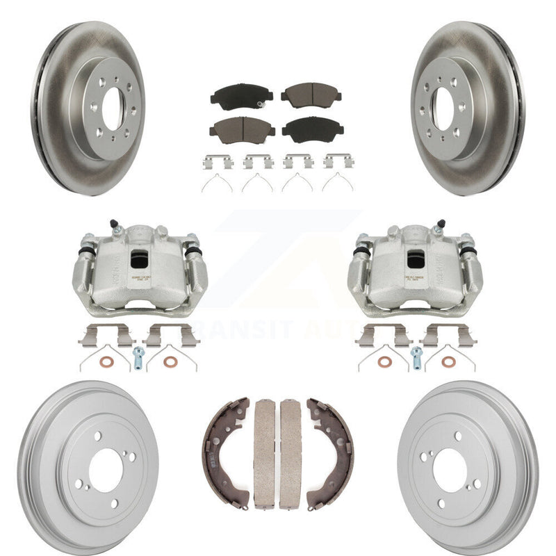 Transit Auto KCG-101154C Disc Brake Kit for 2013 Honda Fit - Front and Rear product image